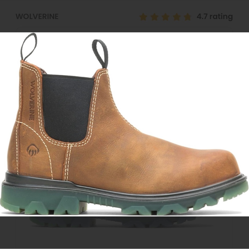Wolverine women's Brown Waterproof Pull On Boots